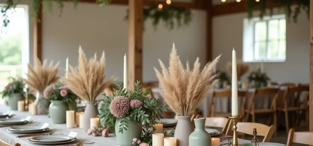 Idées originales et tendances pour une décoration de mariage inoubliable