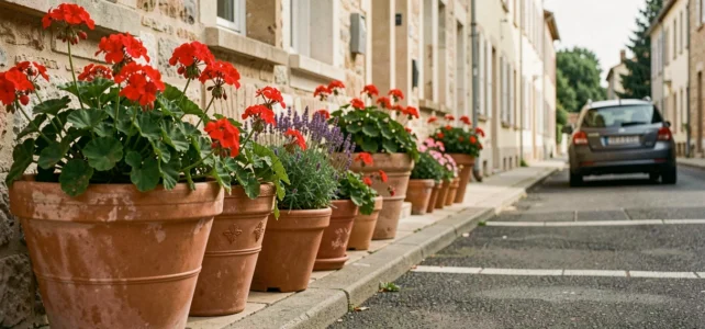 Peut-on légalement placer des pots de fleurs devant sa maison pour réserver une place ?